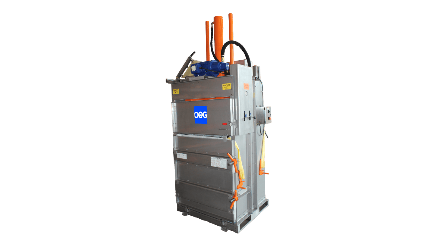 Stainless steel vertical baler